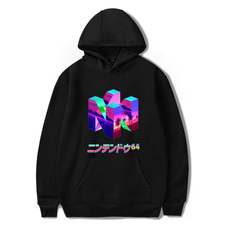 N64 Vaporwave Hoodie