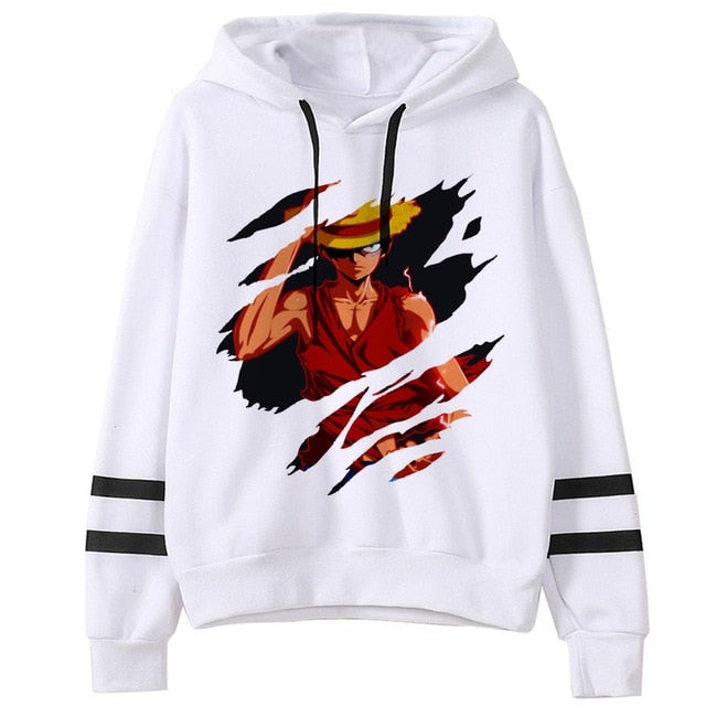 One Piece Luffy Slash Hoodie