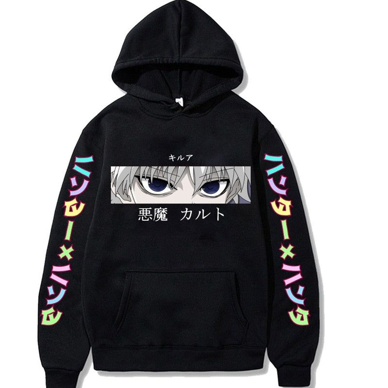 Hunter X Hunter Killua Kill Eyes Hoodie