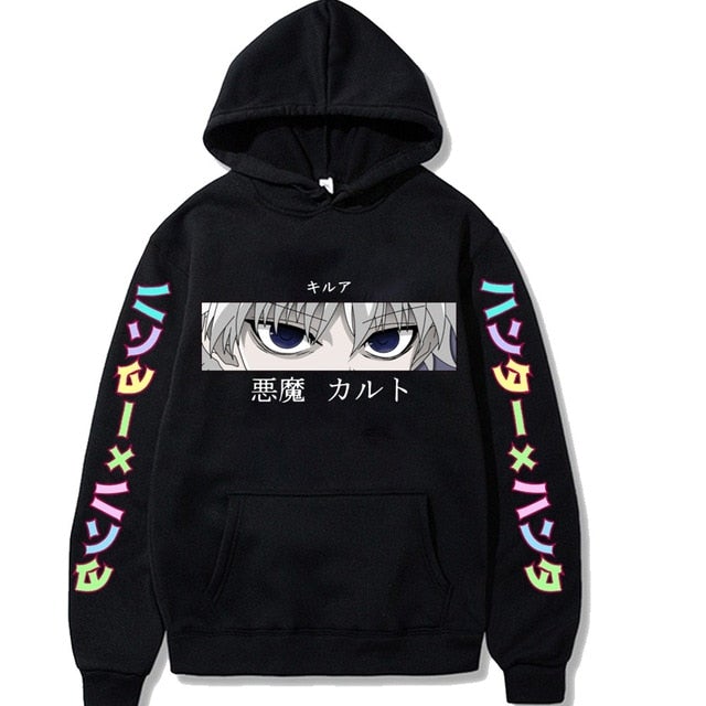 Hunter X Hunter Killua Kill Eyes Hoodie
