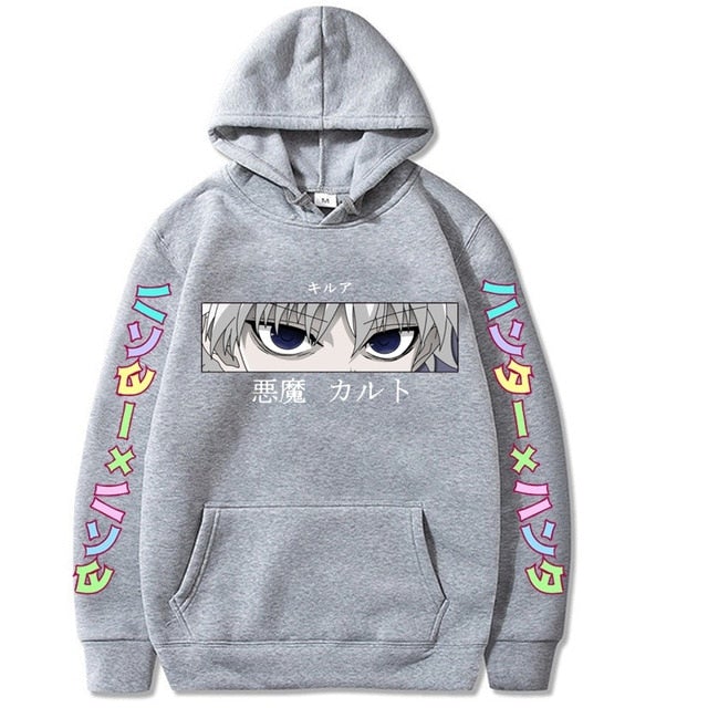 Hunter X Hunter Killua Kill Eyes Hoodie