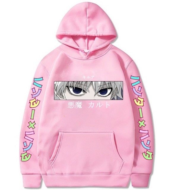 Hunter X Hunter Killua Kill Eyes Hoodie