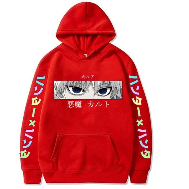 Hunter X Hunter Killua Kill Eyes Hoodie