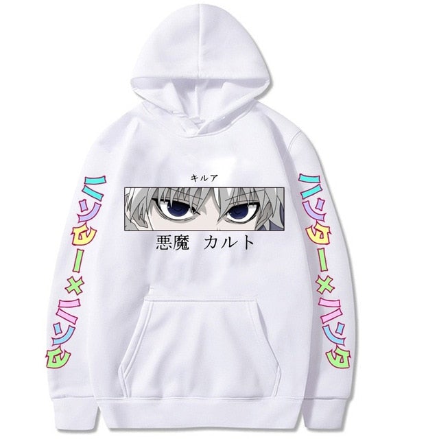 Hunter X Hunter Killua Kill Eyes Hoodie