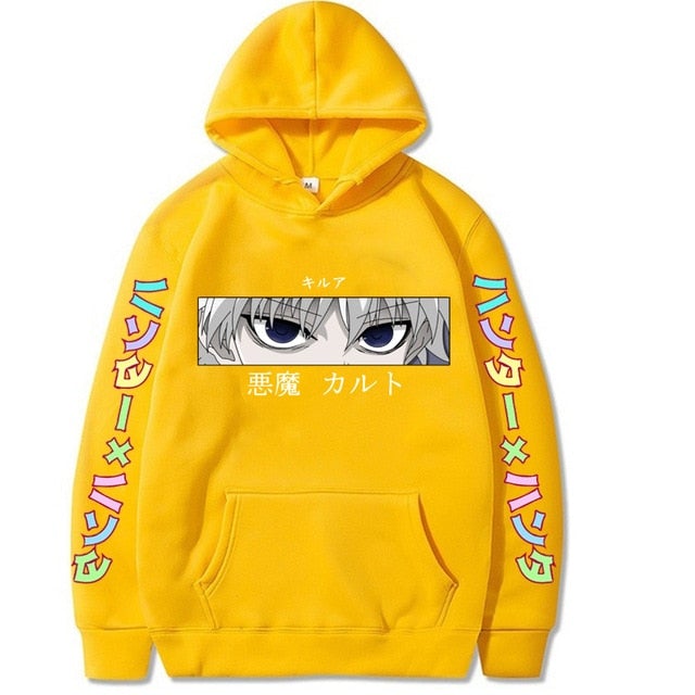Hunter X Hunter Killua Kill Eyes Hoodie