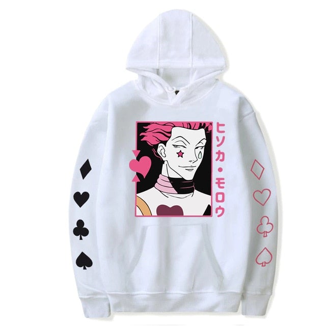 Hunter X Hunter Hisoka Card Suite Hoodie