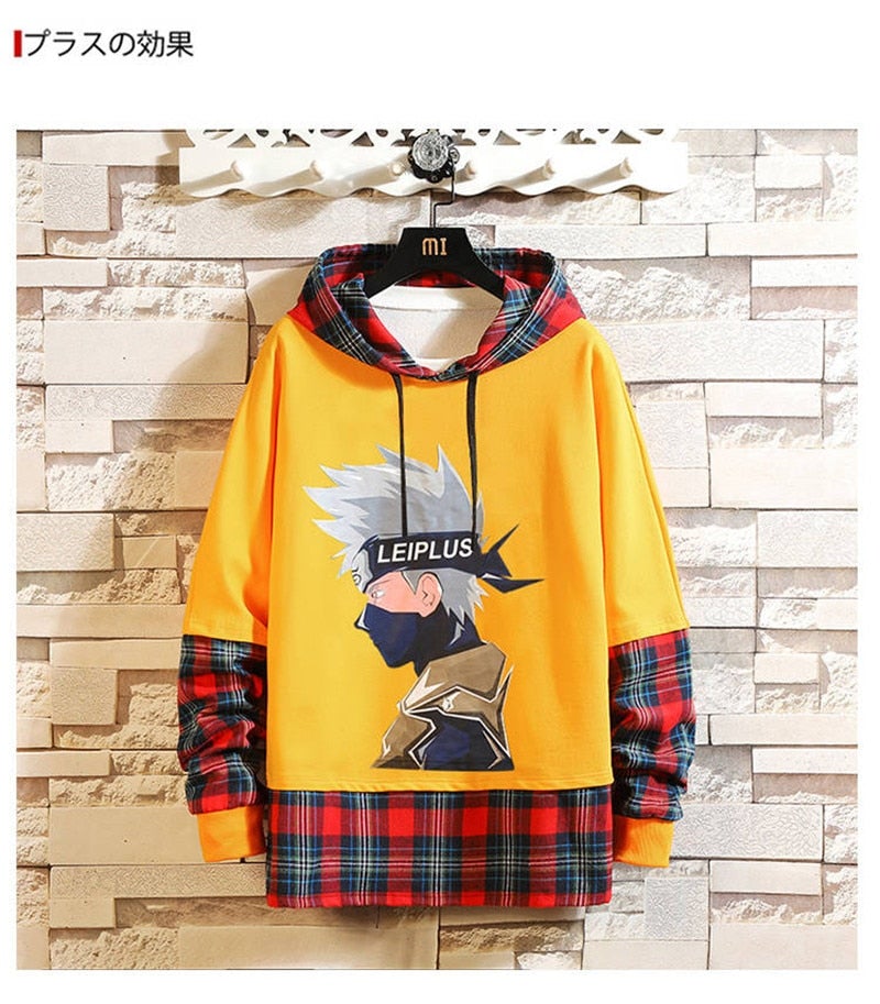 Naruto Kakashi Streetwear Hoodie