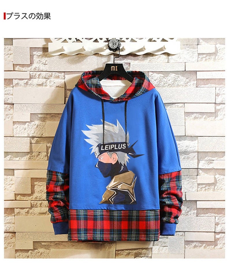 Naruto Kakashi Streetwear Hoodie