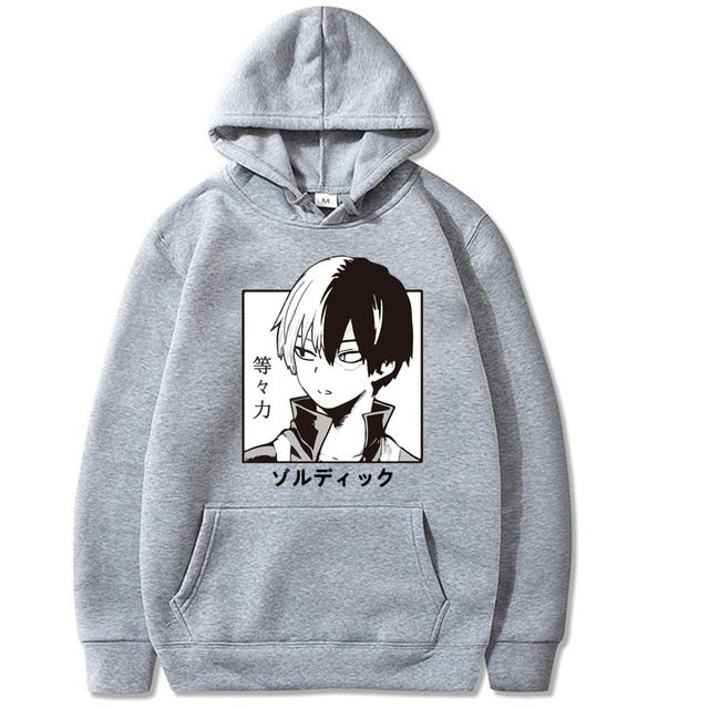 My Hero Academia Shoto Todoroki Face Hoodie