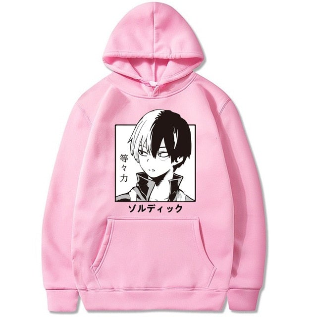 My Hero Academia Shoto Todoroki Face Hoodie