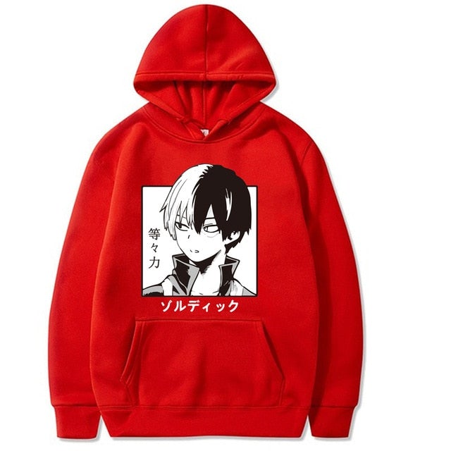 My Hero Academia Shoto Todoroki Face Hoodie