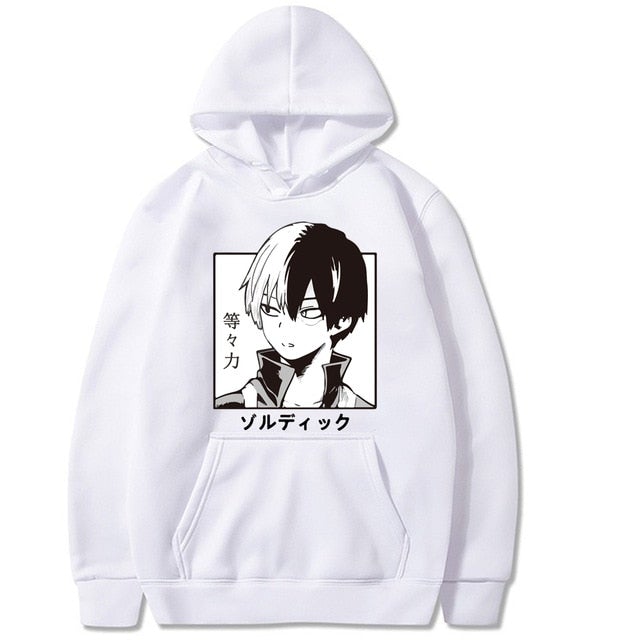 My Hero Academia Shoto Todoroki Face Hoodie