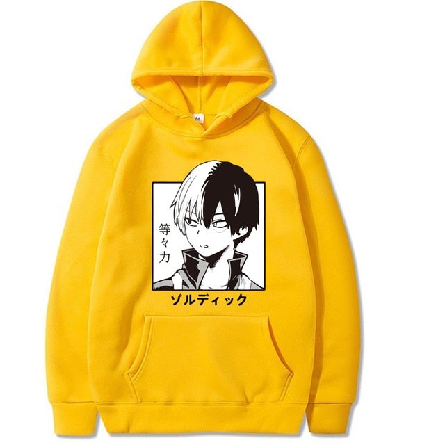 My Hero Academia Shoto Todoroki Face Hoodie