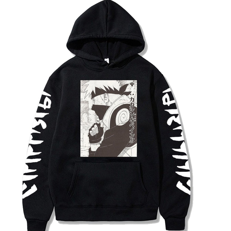 Naruto Kakashi Manga Panel Hoodie