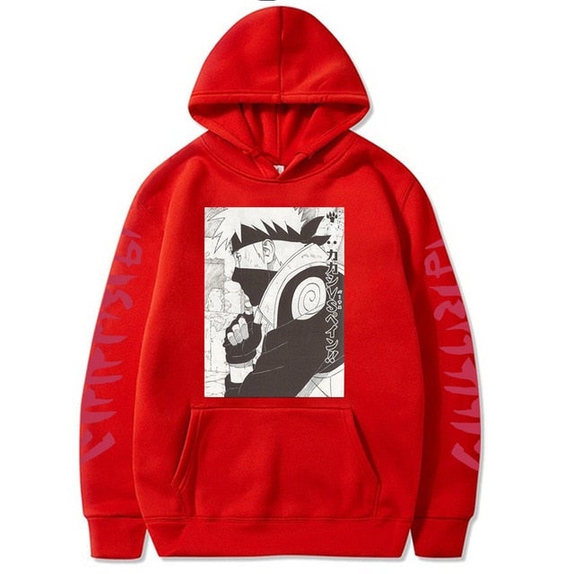 Naruto Kakashi Manga Panel Hoodie