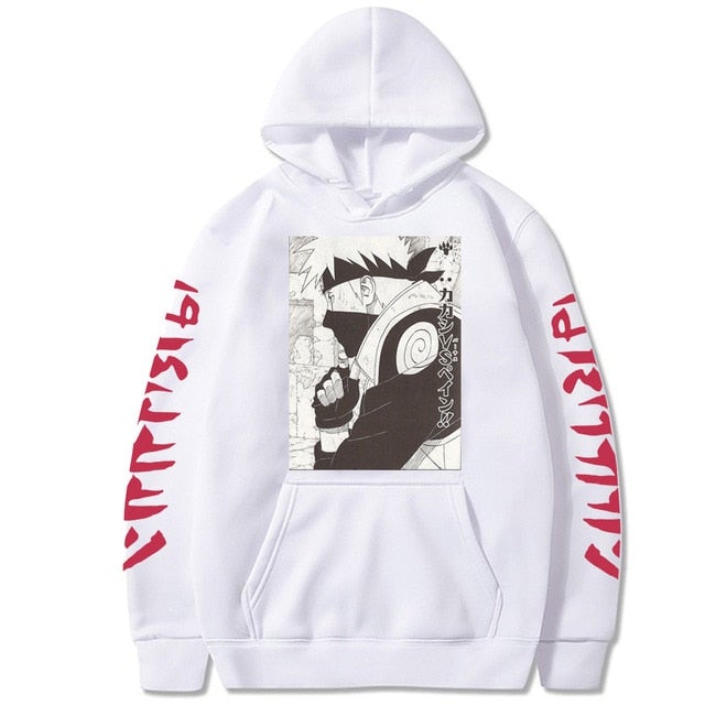 Naruto Kakashi Manga Panel Hoodie