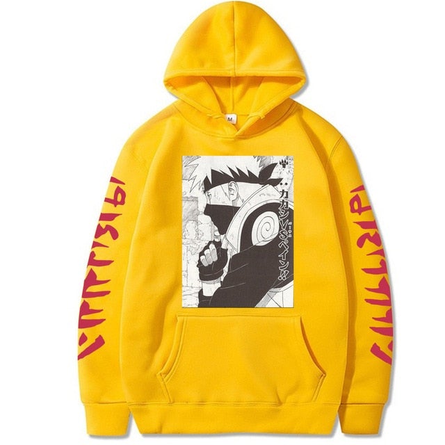 Naruto Kakashi Manga Panel Hoodie