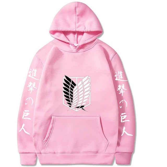 Attack on Titan Japanese Crest Hoodie