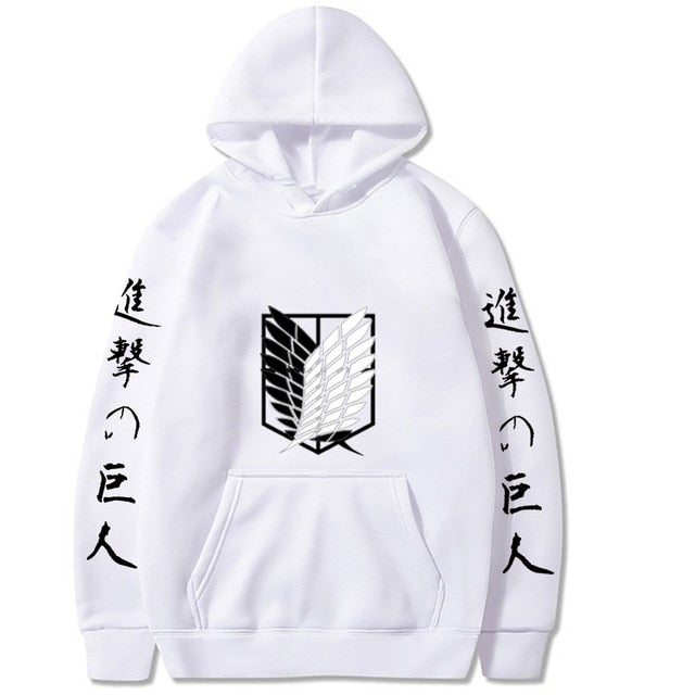 Attack on Titan Japanese Crest Hoodie