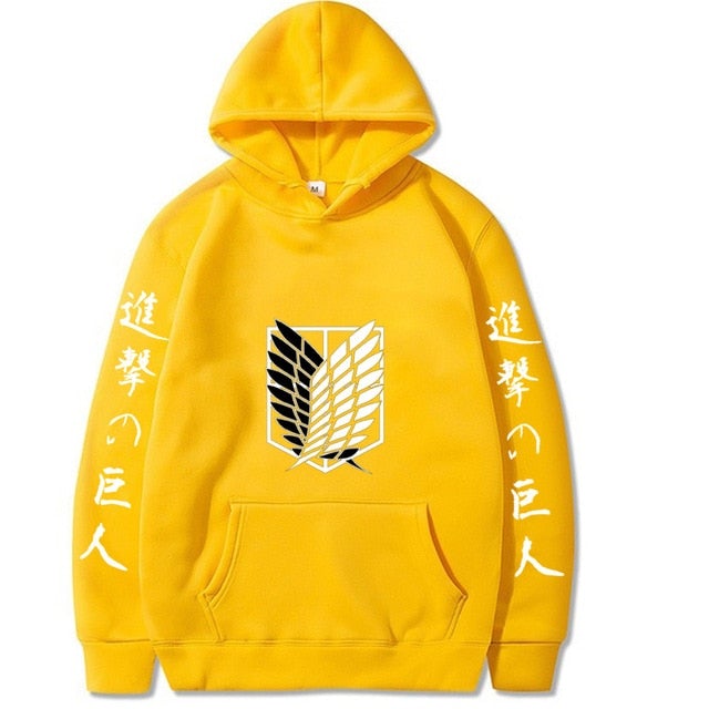 Attack on Titan Japanese Crest Hoodie