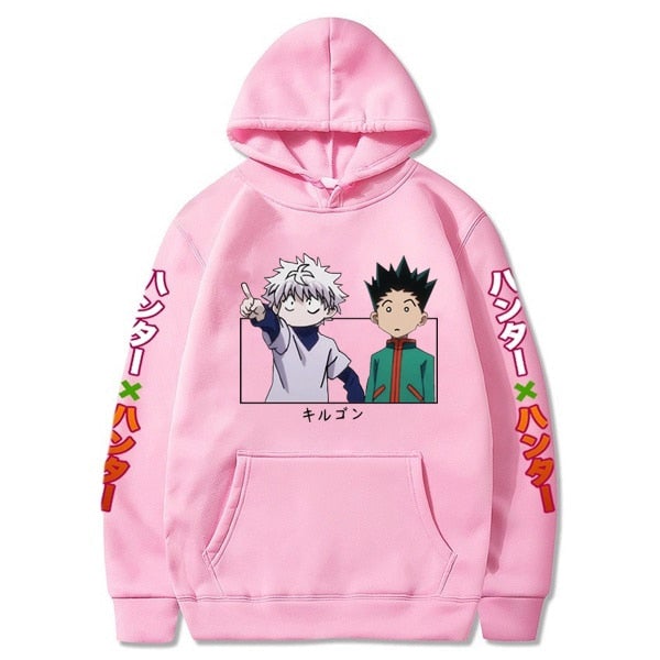 Hunter X Hunter Killua and Gon Pointing Hoodie