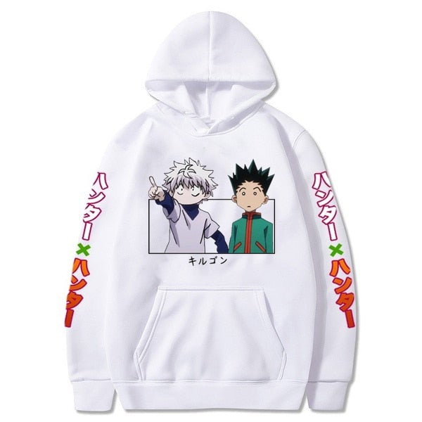 Hunter X Hunter Killua and Gon Pointing Hoodie