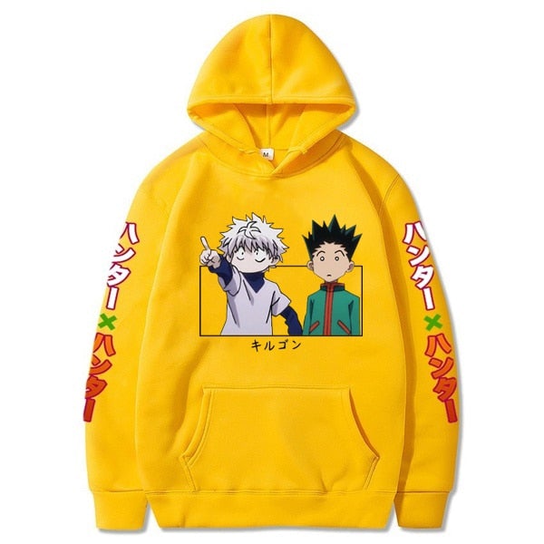 Hunter X Hunter Killua and Gon Pointing Hoodie