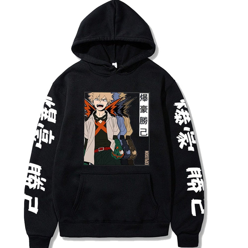 My Hero Academia Bakugo Katsuki Explosion Hoodie