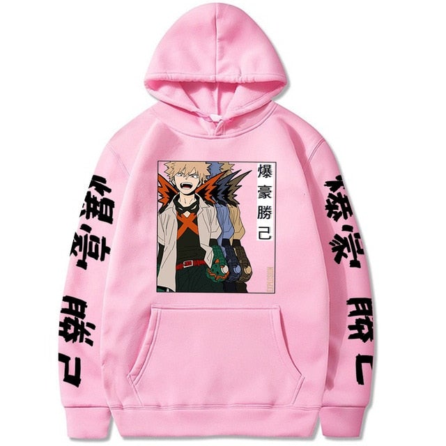 My Hero Academia Bakugo Katsuki Explosion Hoodie