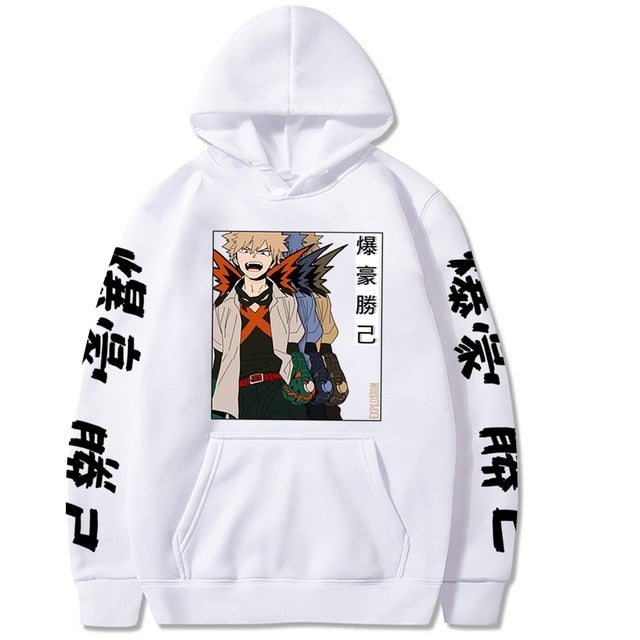 My Hero Academia Bakugo Katsuki Explosion Hoodie