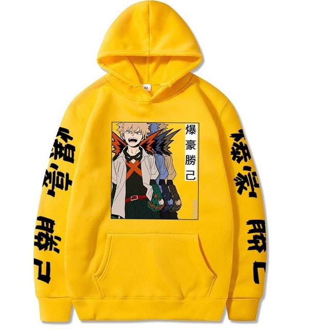 My Hero Academia Bakugo Katsuki Explosion Hoodie