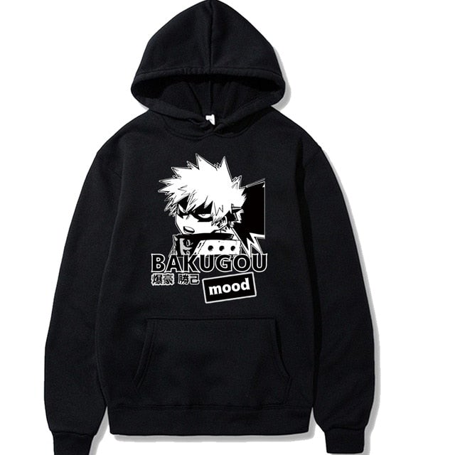 My Hero Academia Bakugou Katsuki Mood Hoodie
