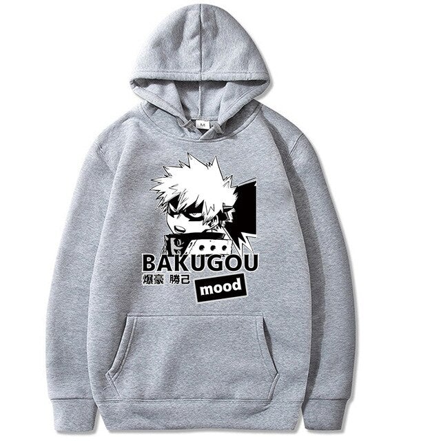 My Hero Academia Bakugou Katsuki Mood Hoodie