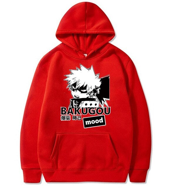 My Hero Academia Bakugou Katsuki Mood Hoodie