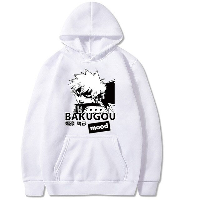 My Hero Academia Bakugou Katsuki Mood Hoodie
