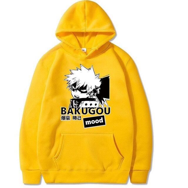 My Hero Academia Bakugou Katsuki Mood Hoodie