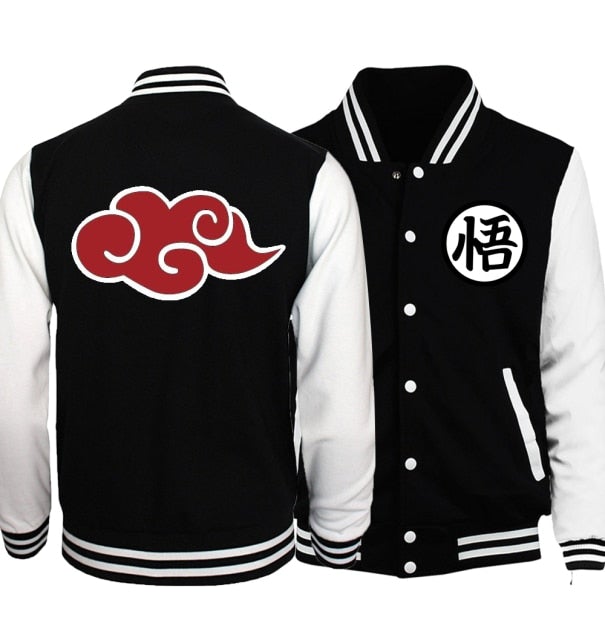 Naruto Akatsuki Symbol Baseball Jacket