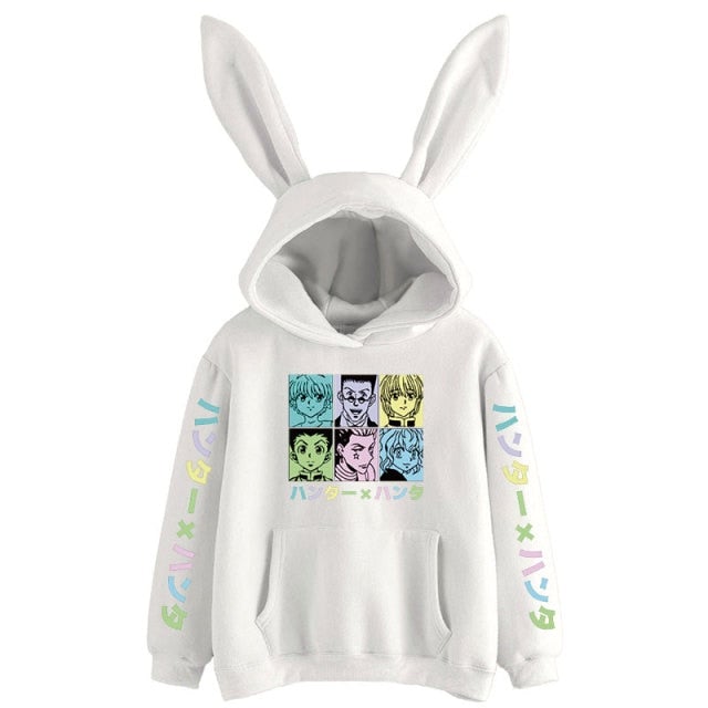 Hunter X Hunter Group Bunny Ears Hoodie