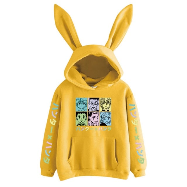 Hunter X Hunter Group Bunny Ears Hoodie