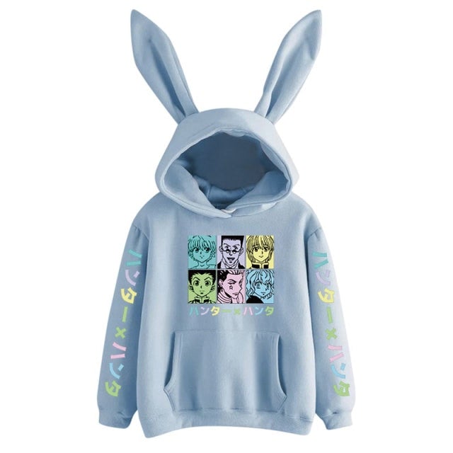 Hunter X Hunter Group Bunny Ears Hoodie
