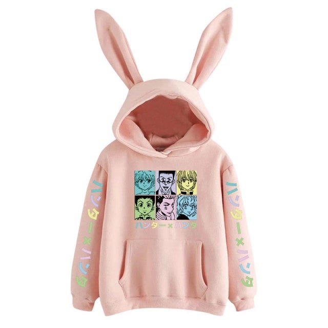 Hunter X Hunter Group Bunny Ears Hoodie