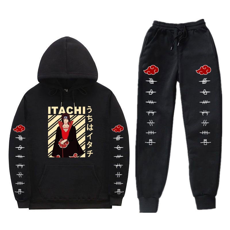 Naruto Itachi Retro 2 Pc Sweatsuit