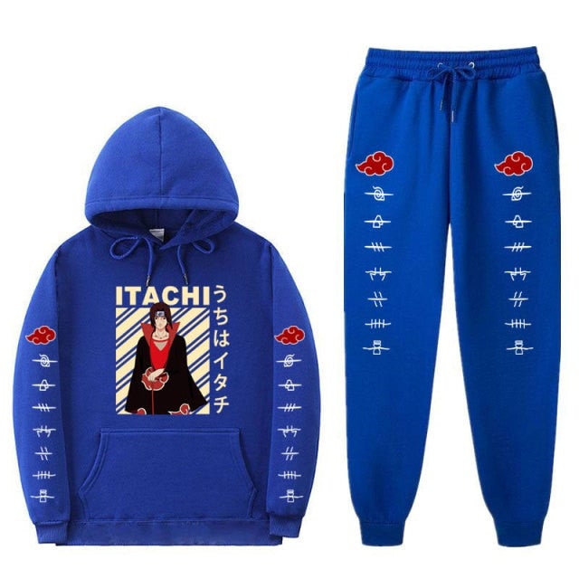 Naruto Itachi Retro 2 Pc Sweatsuit
