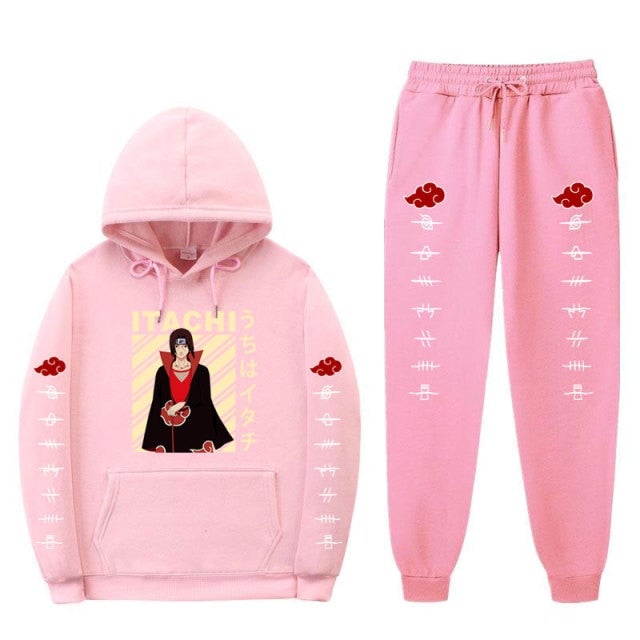 Naruto Itachi Retro 2 Pc Sweatsuit