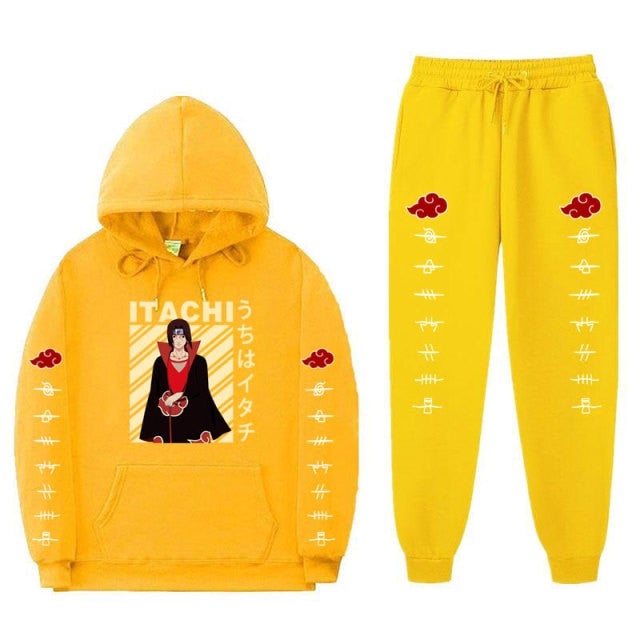 Naruto Itachi Retro 2 Pc Sweatsuit