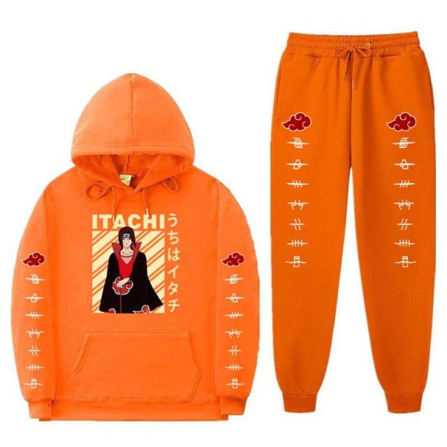 Naruto Itachi Retro 2 Pc Sweatsuit