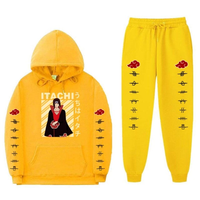 Naruto Itachi Retro 2 Pc Sweatsuit