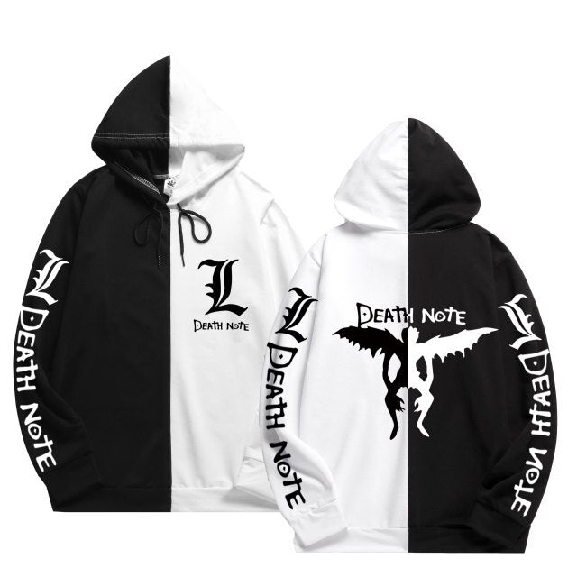 Death Note Two Tone Logo Hoodie