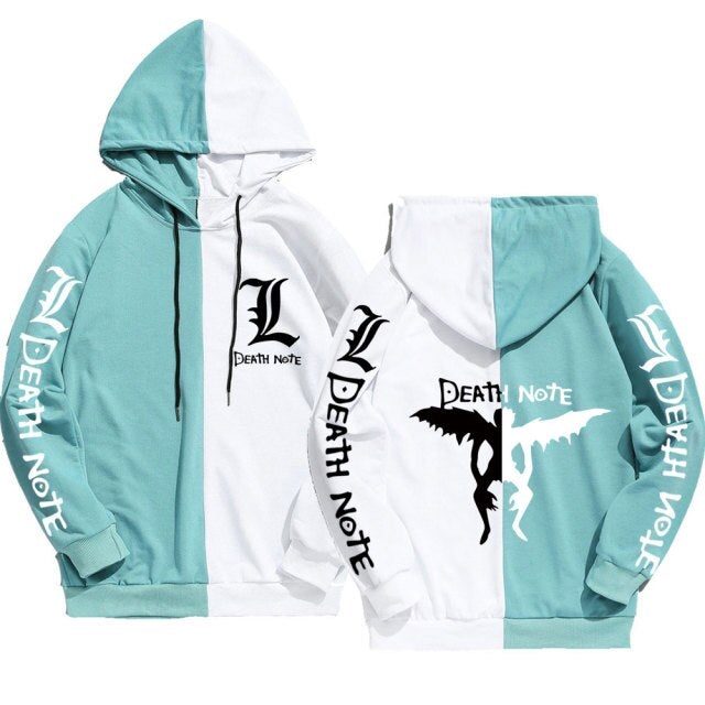 Death Note Two Tone Logo Hoodie