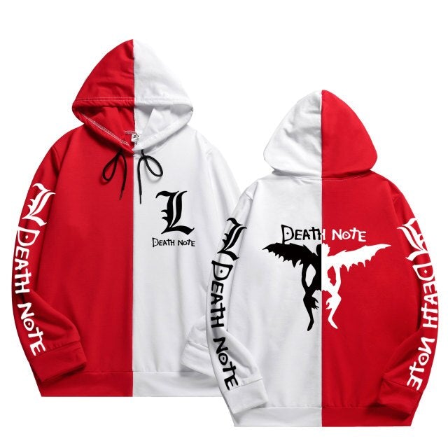 Death Note Two Tone Logo Hoodie